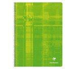 Cahier spirales Clairefontaine Metric - A4+ 24 x 32 cm - petits carreaux - 100 pages