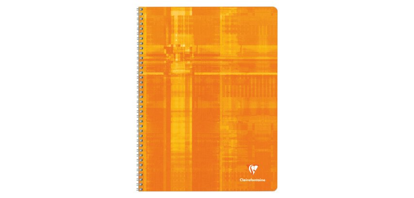 Cahier spirales Clairefontaine Metric - A4+ 24 x 32 cm - petits carreaux - 100 pages