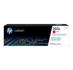 HP 203X - CF541X Toners haute capacité couleurs séparées pour imprimante laser