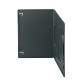Pack 10 slim cases, 1 DVD, black