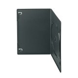 Pack 10 boîtier slim 1 dvd noir