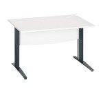 Mesa recta patas metal "L"  Excellens Bruneau