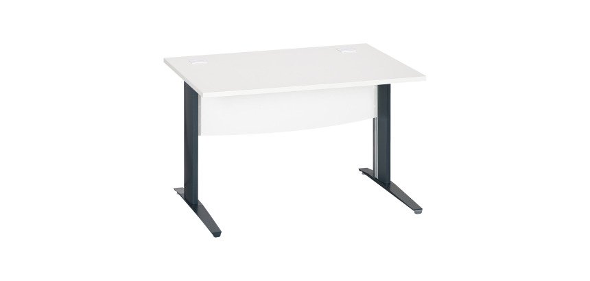 Mesa recta patas metal "L"  Excellens Bruneau
