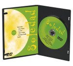 Pack 10 boîtier slim 1 dvd noir