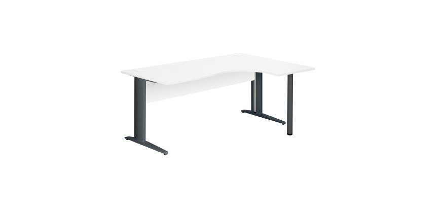 Mesa compacta patas metálicas "L" Bruneau Excellens