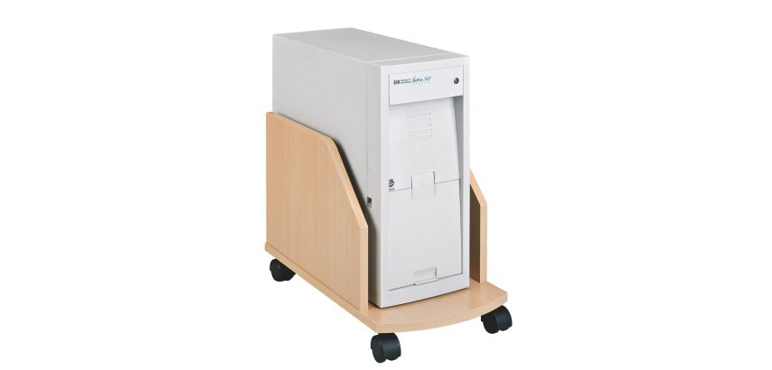 Mobiler Stutz für Computer Altys Buche H 35 x B 28 x T 40 cm