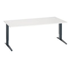 Mesa recta Excellens patas regulables Metal Plus