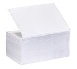 Papier listing traitement de texte Exacompta 2 exemplaires 56 g 380 x 280 mm - 1000 feuilles