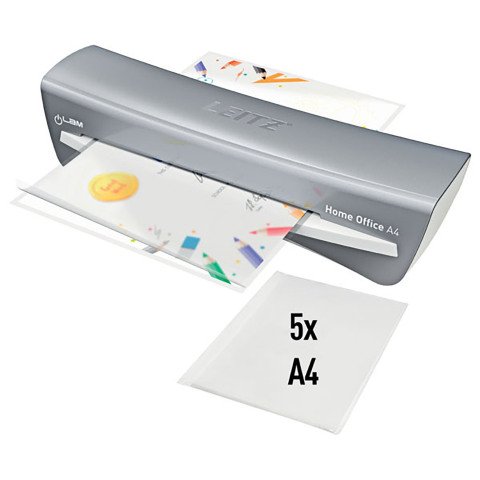 Plastificadora Ilam A4 Home Office Leitz Gris