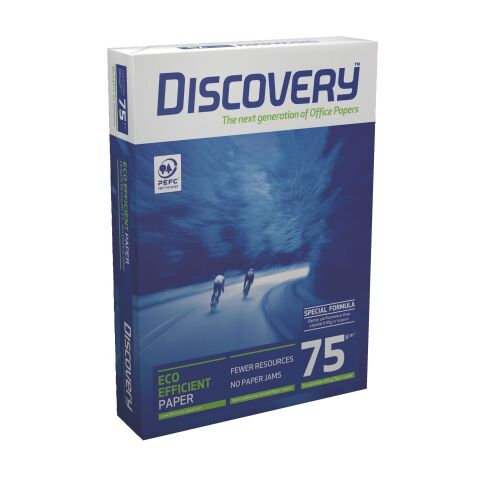Ramette papier faible grammage Discovery A4 75 gr - lot 5 ramettes de 500 feuilles dont 1 gratuite