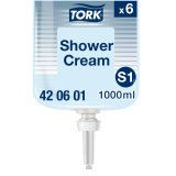 Crème de douche Tork,  pour distributeur S1 - Cartouche de 1 L