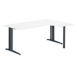 Büro Compact Excellens Metall Plus mit festem oder einstellbarem L-Gestell bei der Montage