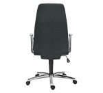 Fauteuil de bureau Altena tissu - avec accoudoirs, appui-tête - Mécanisme Synchrone - Pied aluminium