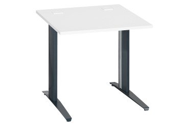 Mesa recta Excellens patas fijas Metal Plus