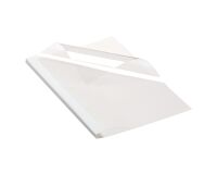 Kaft voor thermisch inbinden 200 g rug 8 mm wit-transparant