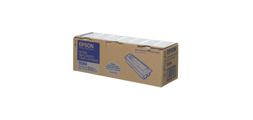 Toner Epson S050584 noir pour imprimante laser