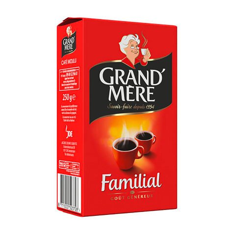 Café moulu Grand Mère Familial - Paquet de 250 g