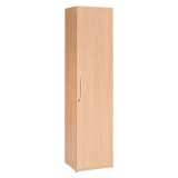 Colonne haute O-Line 2 hêtre H 181 x L 45 cm