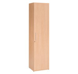 Colonne haute O-Line 2 hêtre H 181 x L 45 cm