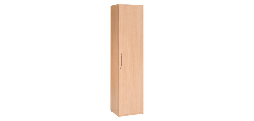 Colonne haute O-Line 2 hêtre H 181 x L 45 cm