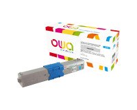 Tóner Owa compatible con Oki 4446970X colores separados (2000 páginas)