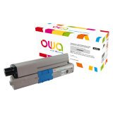 Toner Owa compatible Oki 44469803 noir pour imprimante laser