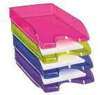 Set 4 translucid postal sorting trays Cep Tendance assortment