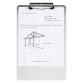 Portabloc Aluminio efecto granulado 230 x 350 mm A4
