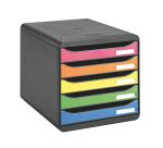 Module de classement Exacompta Big Box Plus 5 tiroirs
