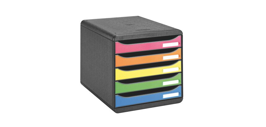 Module de classement Exacompta Big Box Plus 5 tiroirs