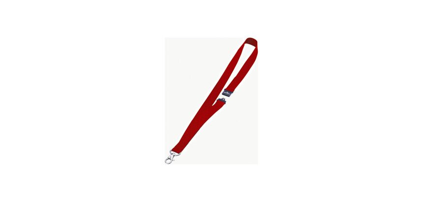 Cintas para identificadores Durable rojo 44 x 2 cm- Pack 10