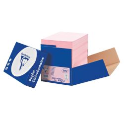 Papel de colores A4 80 g Clairefontaine Trophée colores pastel - Caja de 2500 hojas