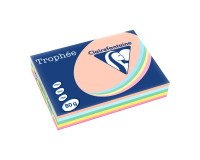 Papel ClairefontaineThrophée Pack Colores Pastel A4 80 g Paquete de 500 hojas