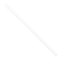 Doos 100 bindringen metaal Fellowes 10 mm kleur