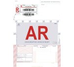 Formulaire imprimé jet d'encre et laser pour Recommandé A4 - Boîte de 150