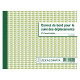 Carnet de bord suivi des déplacements Exacompta 5090E