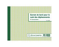 Carnet de bord suivi des déplacements Exacompta 5090E