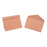 Enveloppe 90 x 140 mm voor verkiezingen La Couronne 70 g oranje - Doos van 1000