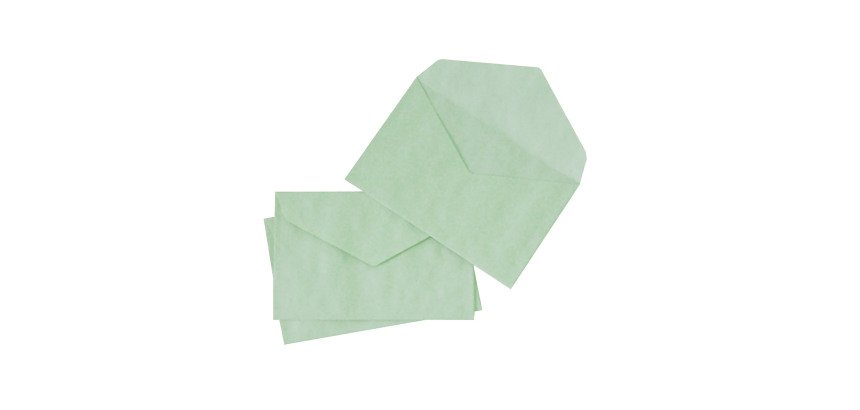 Sobres 90 x 140 mm para elecciones La Couronne 70g color- caja de 1000