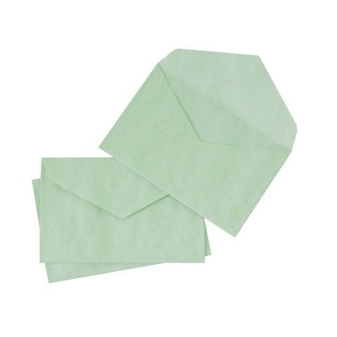 Sobres 90 x 140 mm para elecciones La Couronne 70g verde- caja de 1000 verde