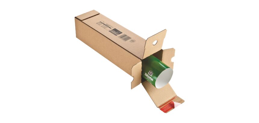 Tube carré d'expédition 43 x 10,8 x 10,8 cm