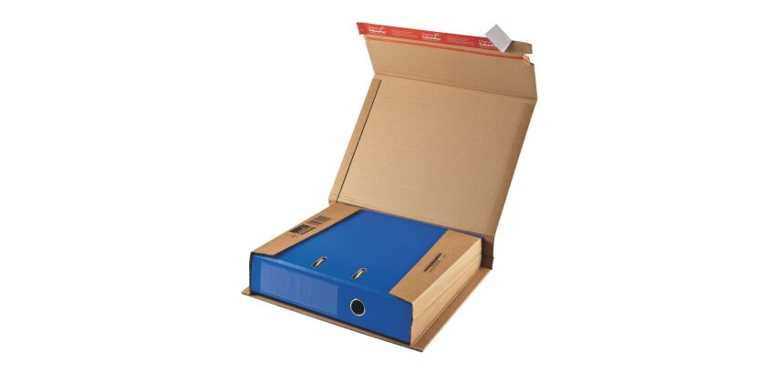 Shipping case cardboard for A4 binder