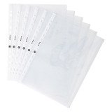 Pochettes perforées Bruneau A4 polypropylène lisse 7,5/100e - Boîte de 100