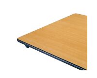 Table rectangulaire pliante plateau hêtre L 120 x P 70 cm - Classique
