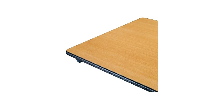 Table rectangulaire pliante plateau hêtre L 120 x P 70 cm - Classique