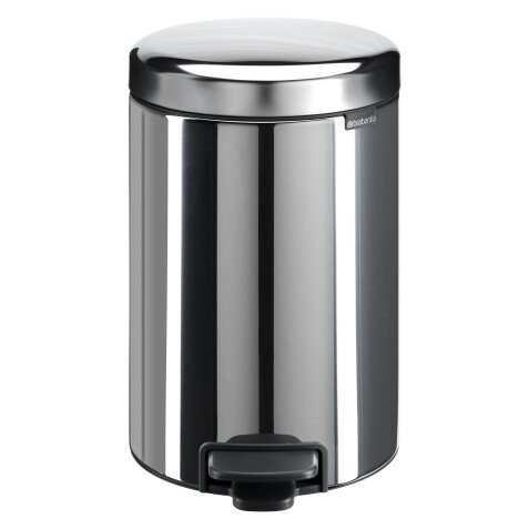 Poubelle métal 20 litres ronde à pédale Brabantia