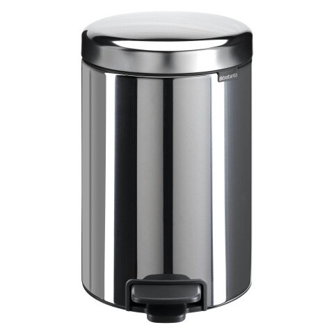 Papelera metálica con pedal 5L Brabantia NewIcon Inoxidable