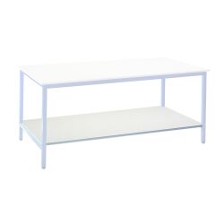 Balda inferior  200x100 cm para mesa de trabajo - Gris