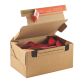 <strong>ColomPac® cardboard postal box with instant assembly and adhesive "return" closure L 28.2 x W 19.1 x H 14 cm</strong>