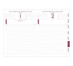 Agendas Rendez-vous Exacompta Journalier - 12 x 17 cm - Journalier 17 - Année 2026